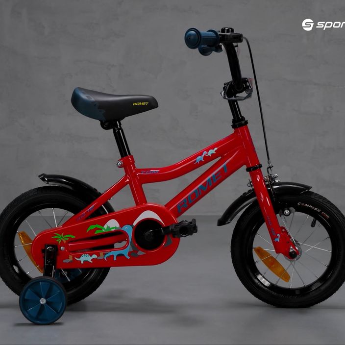 Bicicletta per bambini Romet Tom 12 rosso/blu 7