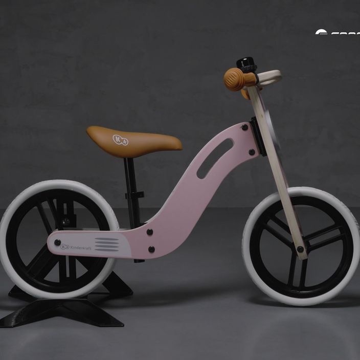 Kinderkraft bicicletta da fondo Uniq rosa 7