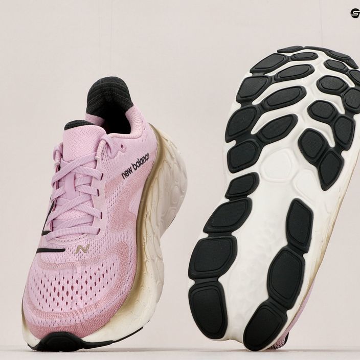 Scarpe da corsa da donna New Balance Fresh Foam X More v4 rosa 11