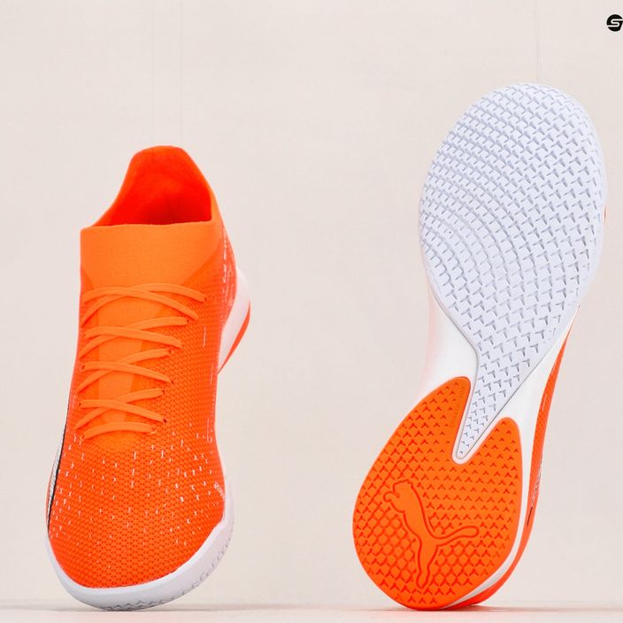 PUMA Ultra Match IT scarpe da calcio uomo ultra arancio/puma bianco/blu glimmer 11
