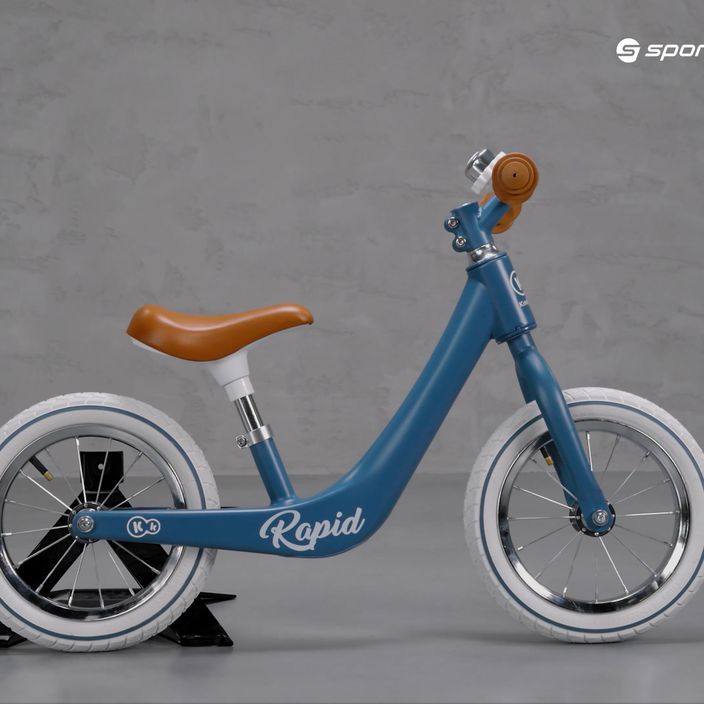 Kinderkraft bicicletta da fondo Rapid blu 7