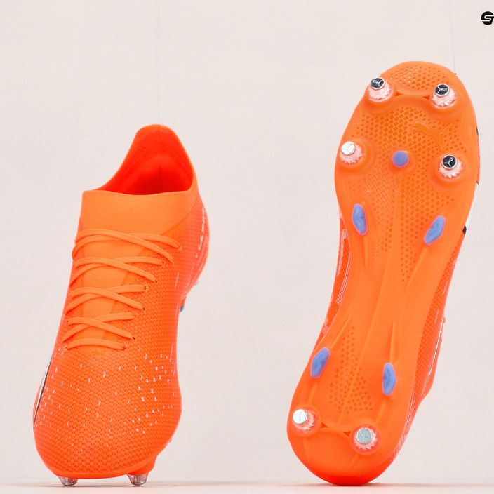 PUMA Ultra Match MXSG scarpe da calcio uomo ultra arancione/puma bianco/blu glimmer 11