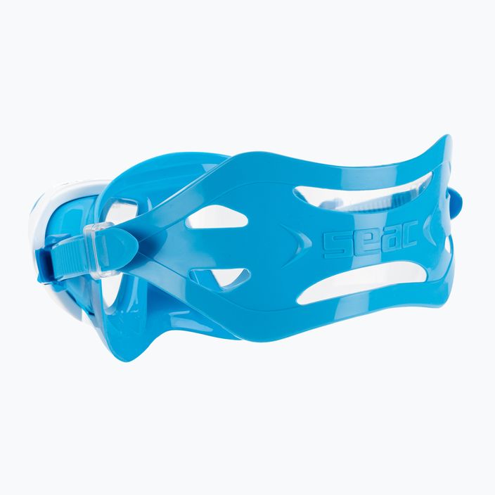 Maschera subacquea SEAC per bambini Bella light blue 3