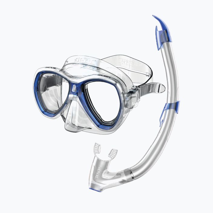 Kit snorkeling SEAC Elba blu