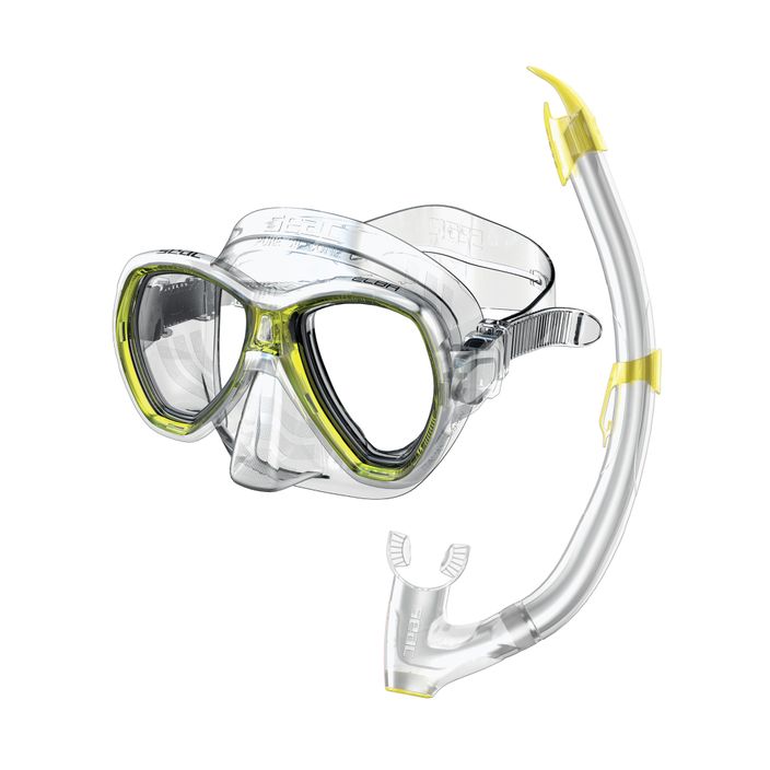 Kit snorkeling SEAC Elba giallo 2