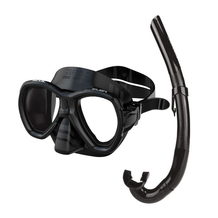 SEAC Elba kit snorkeling nero 2
