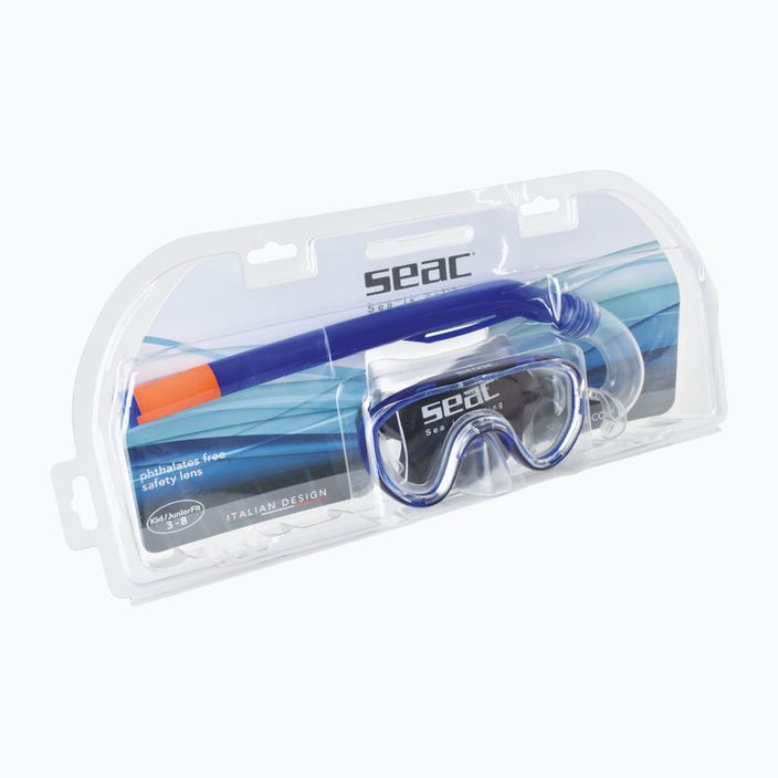 Set da snorkeling per bambini SEAC Marina blu 2