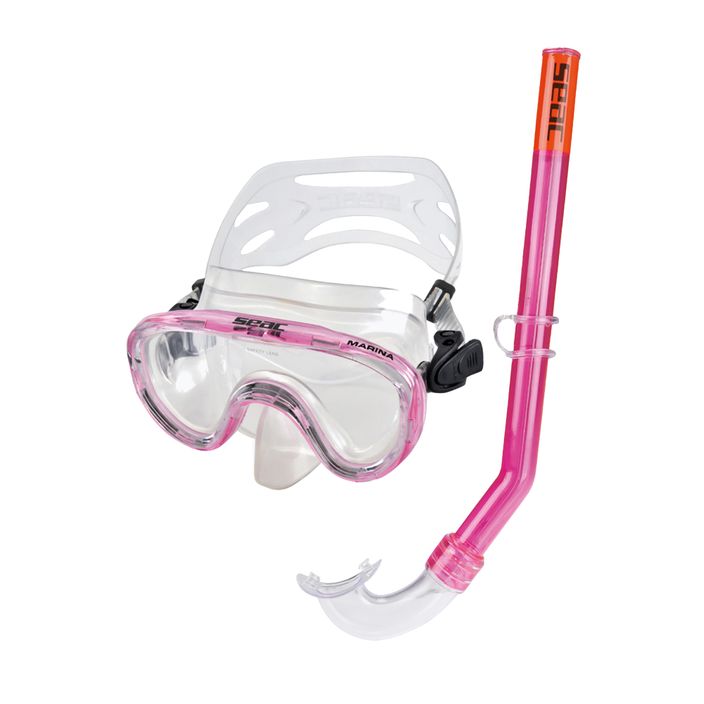 Kit snorkeling per bambini SEAC Marina rosa 2