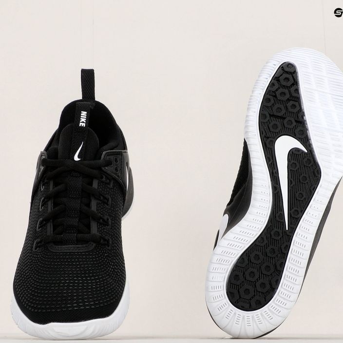 Scarpe da pallavolo donna Nike Air Zoom Hyperace 2 nero/bianco 12