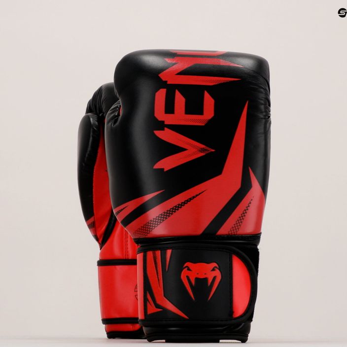 Guanti da boxe Venum Challenger 3.0 rosso/nero 03525-100 7