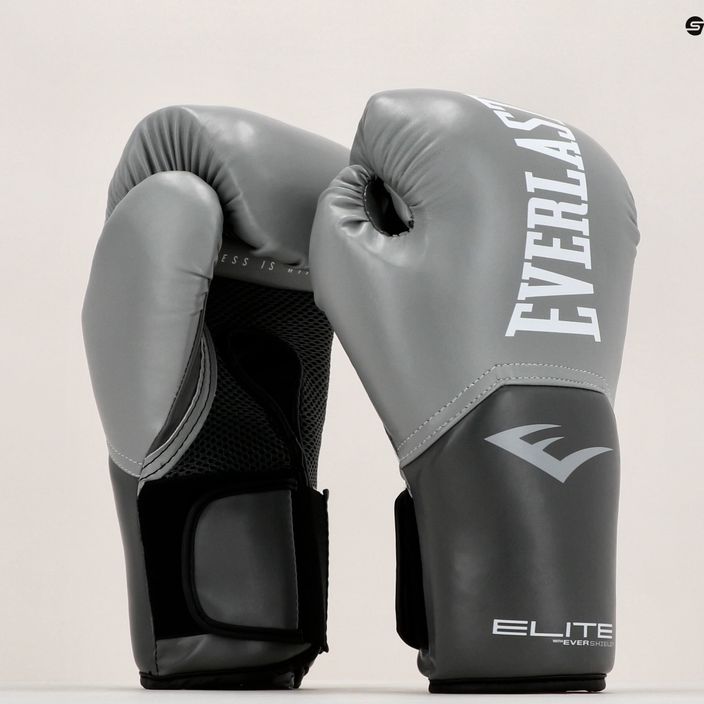 Everlast Pro Style Elite 2 guantoni da boxe grigi EV2500 6