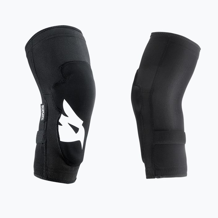 Bluegrass Protezioni per le ginocchia skinny in bianco e nero 3PROP25L018 5