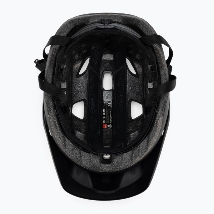 MET Echo casco da bicicletta nero 3HM118CE00XLNO1 5