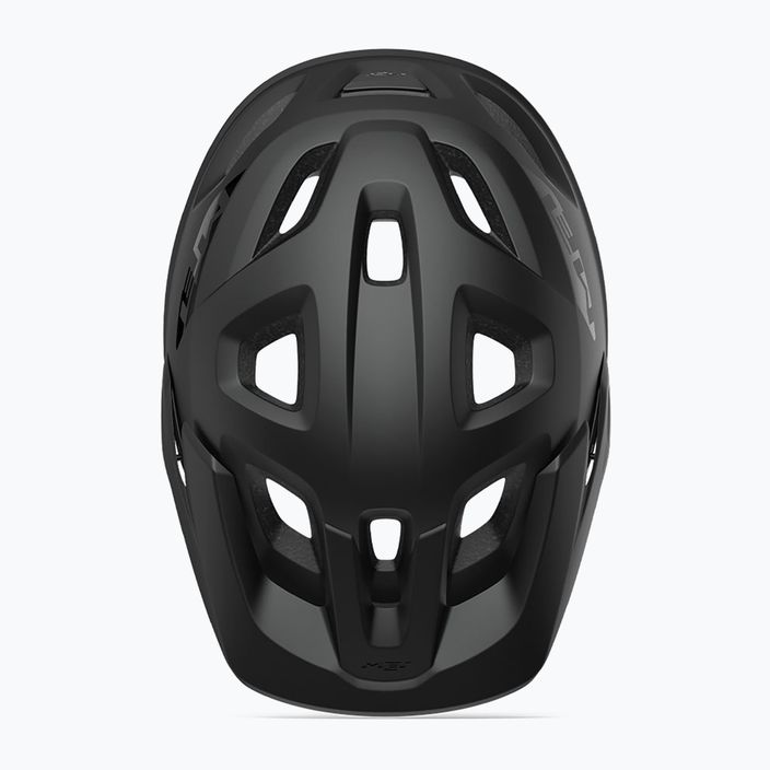 MET Echo casco da bicicletta nero 3HM118CE00XLNO1 8
