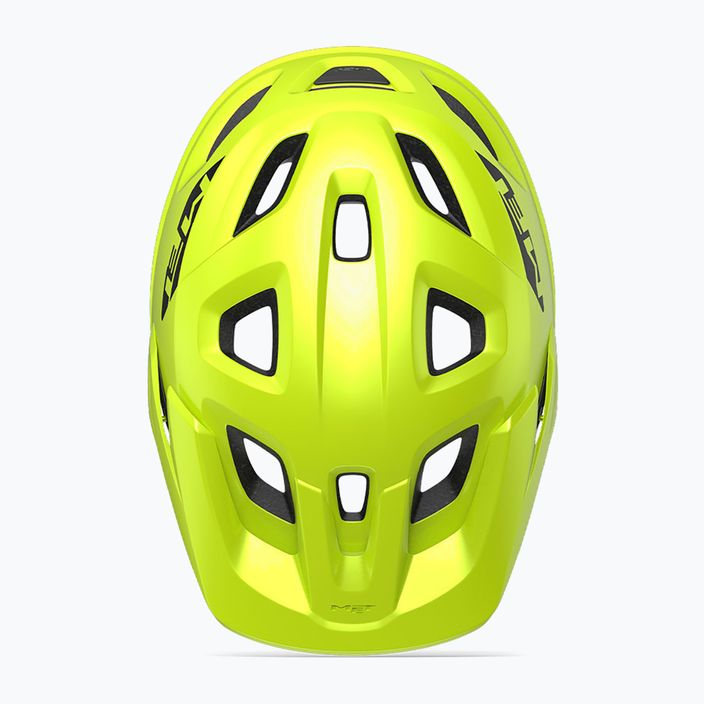 MET Echo casco da bicicletta giallo 3HM118CE00MVE1 8