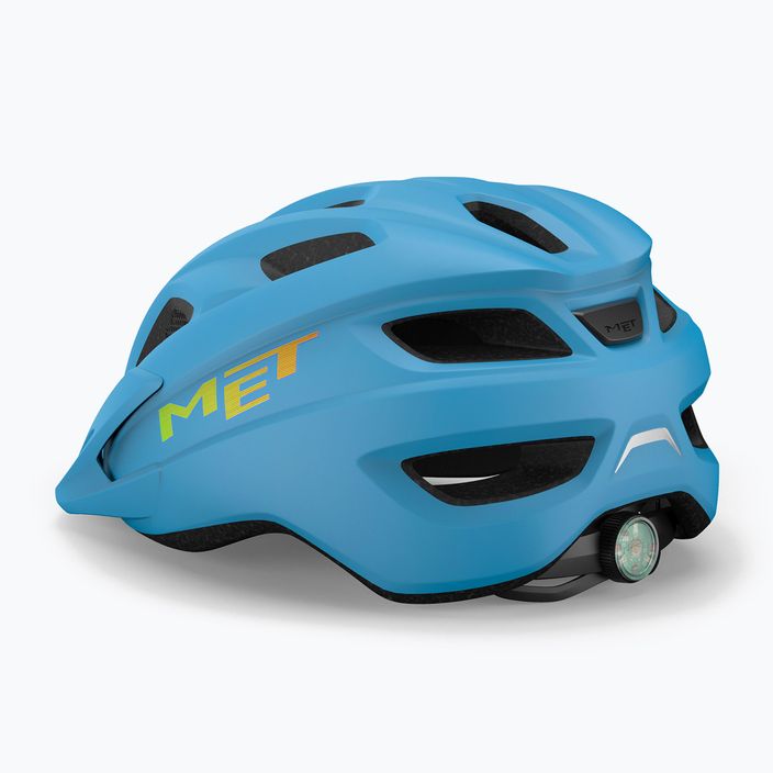 Casco da bicicletta MET Crackerjack blu/giallo 3HM147CE00UNCI1 7