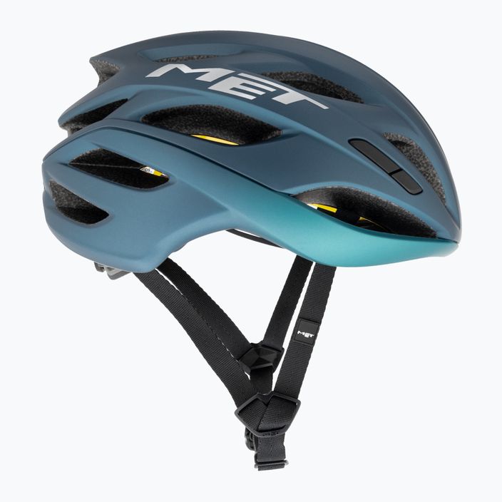 MET Estro Mips casco da bicicletta navy/teal opaco 4