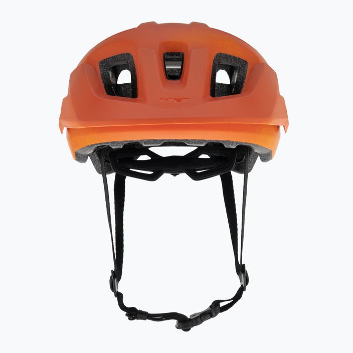 MET Echo casco da bicicletta arancione ruggine opaco 2