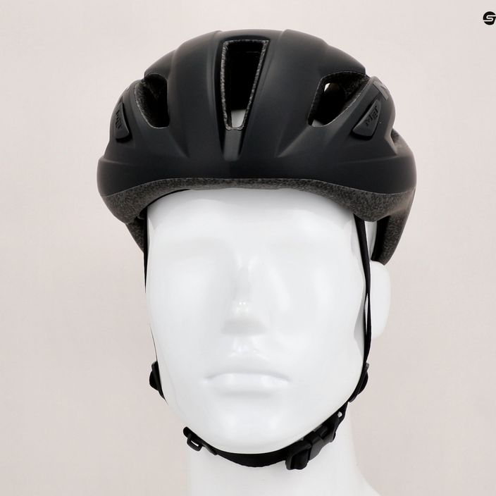 MET Strale casco da bicicletta nero 3HM107MONO1 11