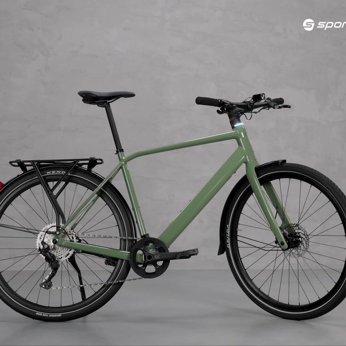 Bicicletta elettrica Orbea Vibe H30 EQ 36V 6.9Ah 248Wh 2022 verde urbano 7