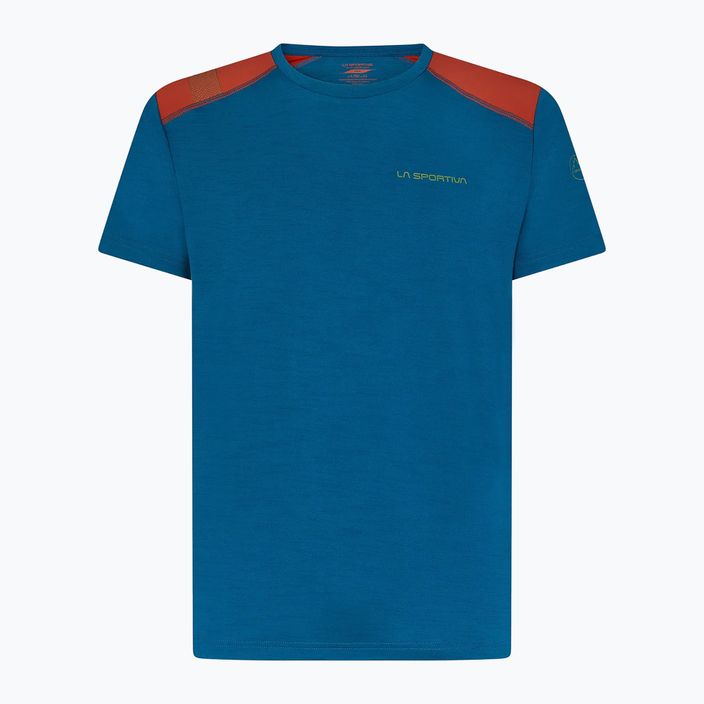 Camicia da trekking La Sportiva Embrace space blue kale da uomo