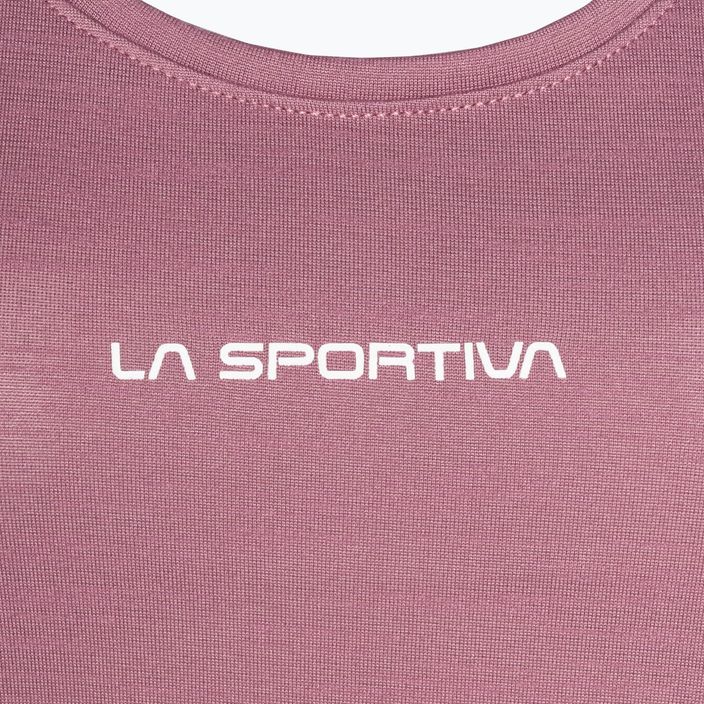 Maglietta trekking donna La Sportiva Embrace Tank blush red plum 3
