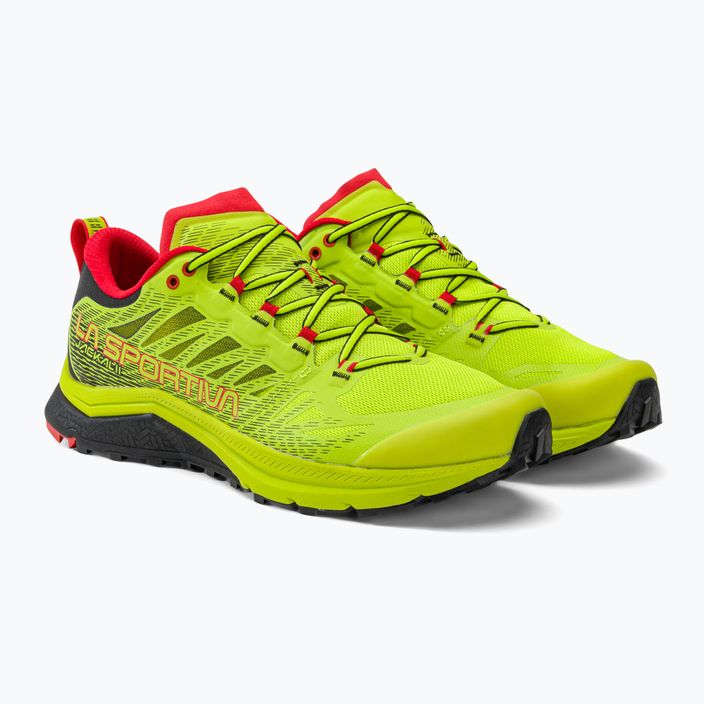 La Sportiva Jackal II scarpa da corsa da uomo neon/goji 4