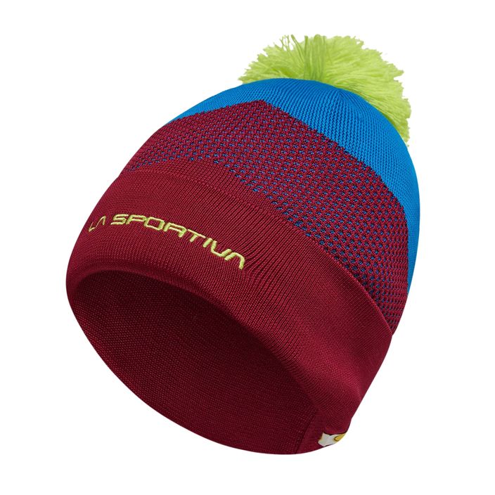 La Sportiva Knitty Beanie berretto invernale sangria/blu elettrico 2