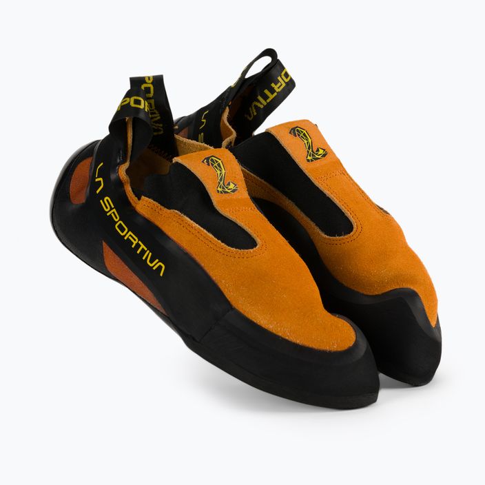 Scarpa da arrampicata La Sportiva Cobra arancione 5