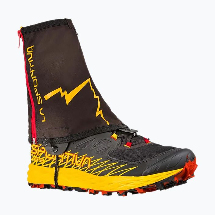 La Sportiva Ghetta da corsa invernale nero/giallo 4