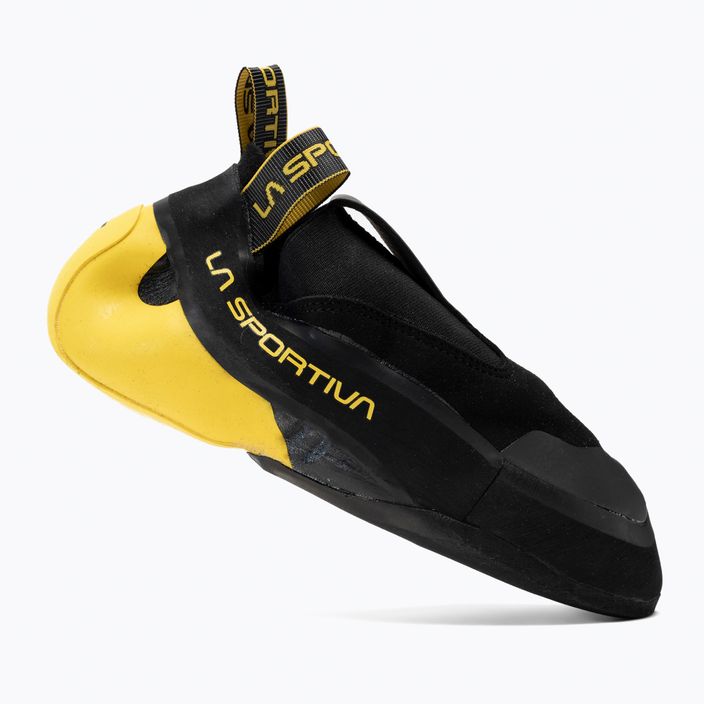 Scarpa da arrampicata La Sportiva Cobra 4.99 nero/giallo 2