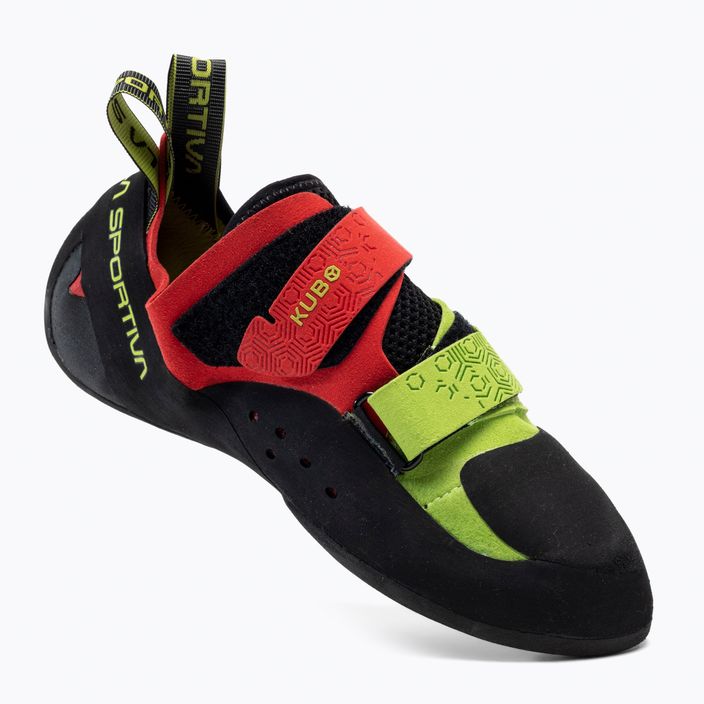 La Sportiva scarpa da arrampicata da uomo Kubo goji/neon