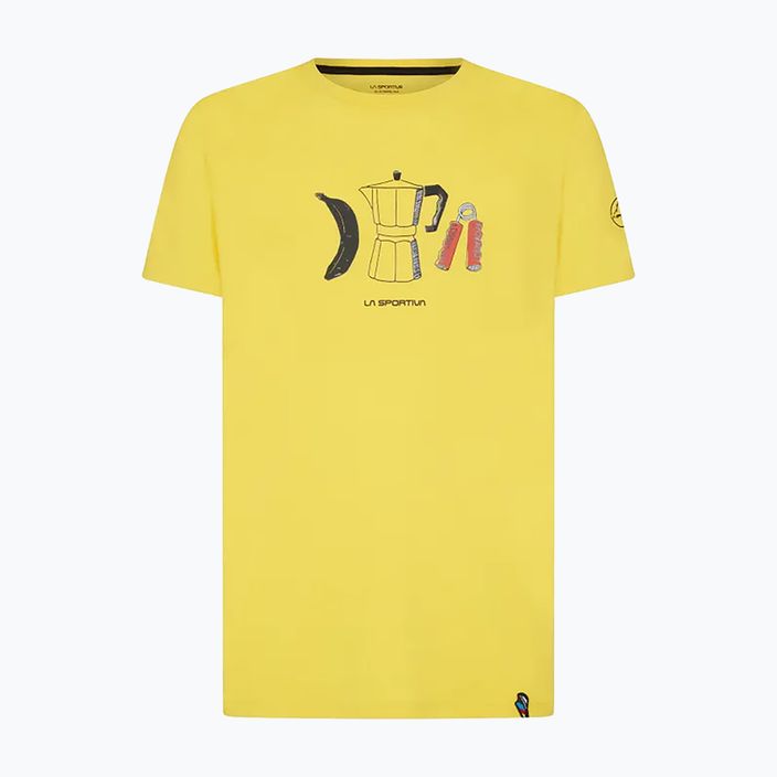 Camicia da arrampicata La Sportiva da uomo Breakfast giallo 5