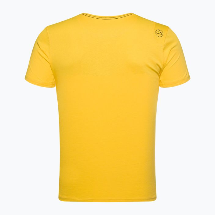 Camicia da arrampicata La Sportiva da uomo Breakfast giallo 2