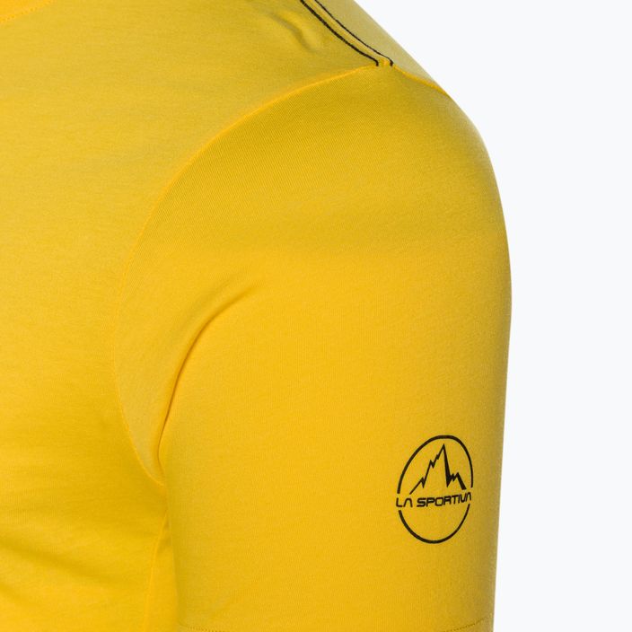 Camicia da arrampicata La Sportiva da uomo Breakfast giallo 4