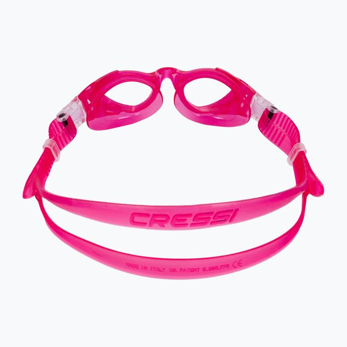 Occhialini da nuoto per bambini Cressi King Crab rosa 5
