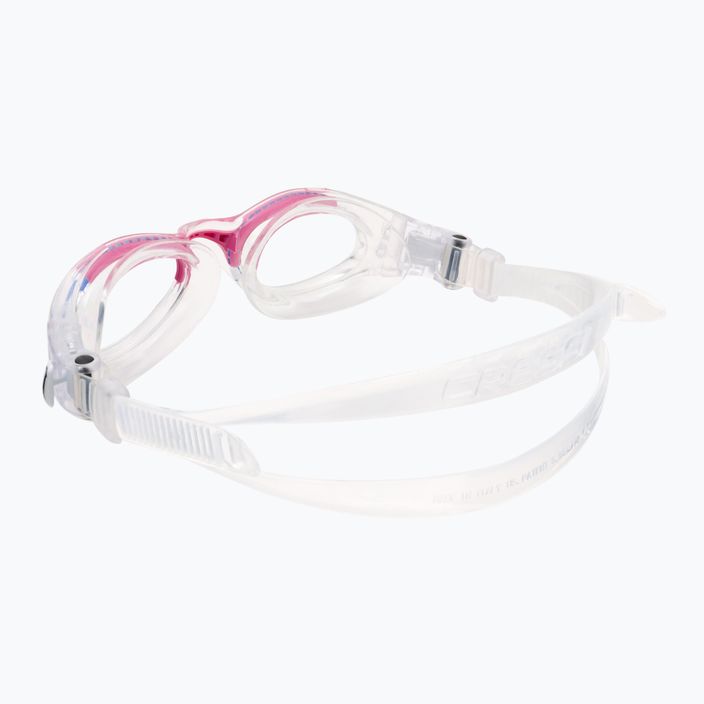 Occhialini da nuoto da donna Cressi Flash chiaro/rosa chiaro 4