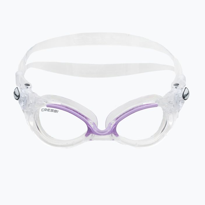 Occhiali da nuoto Cressi Flash clear/clear lilac da donna 2