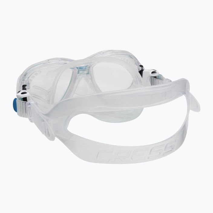Kit snorkeling per bambini Cressi Marea + Top trasparente/blu 4