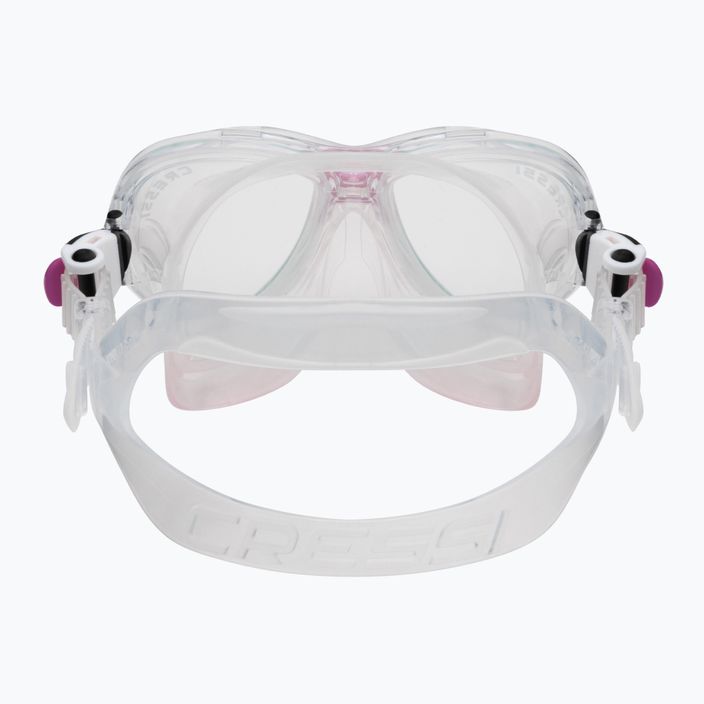 Kit snorkeling per bambini Cressi Marea + Top trasparente/rosa 5