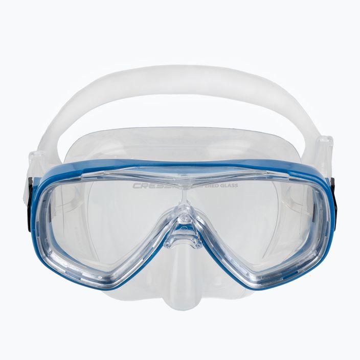 Kit snorkeling per bambini Cressi Ondina + Top trasparente/blu 2