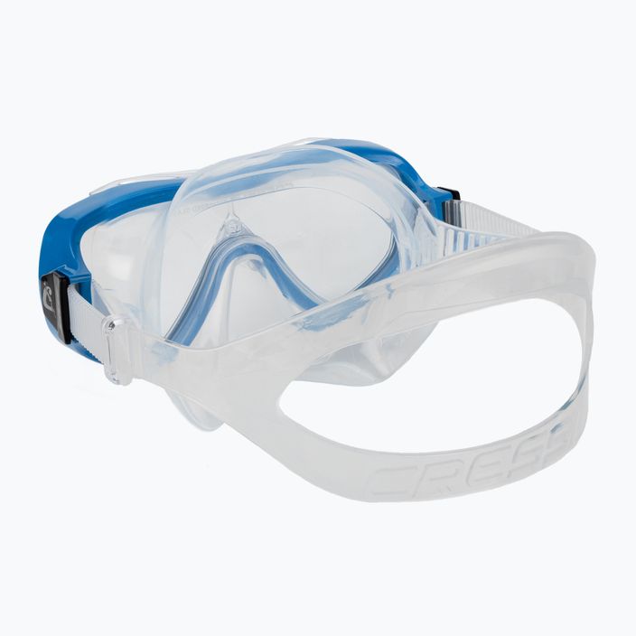 Kit snorkeling per bambini Cressi Ondina + Top trasparente/blu 4