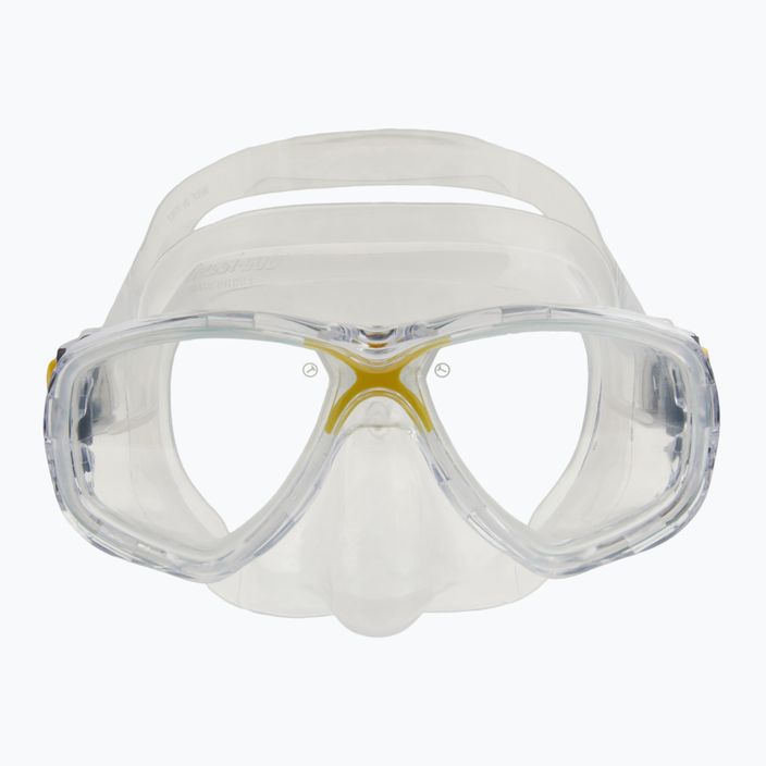 Maschera subacquea Cressi Marea chiara/gialla 2