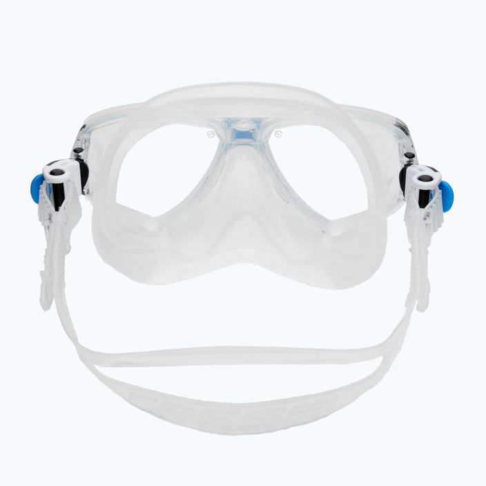Maschera subacquea Cressi Marea trasparente/blu 5