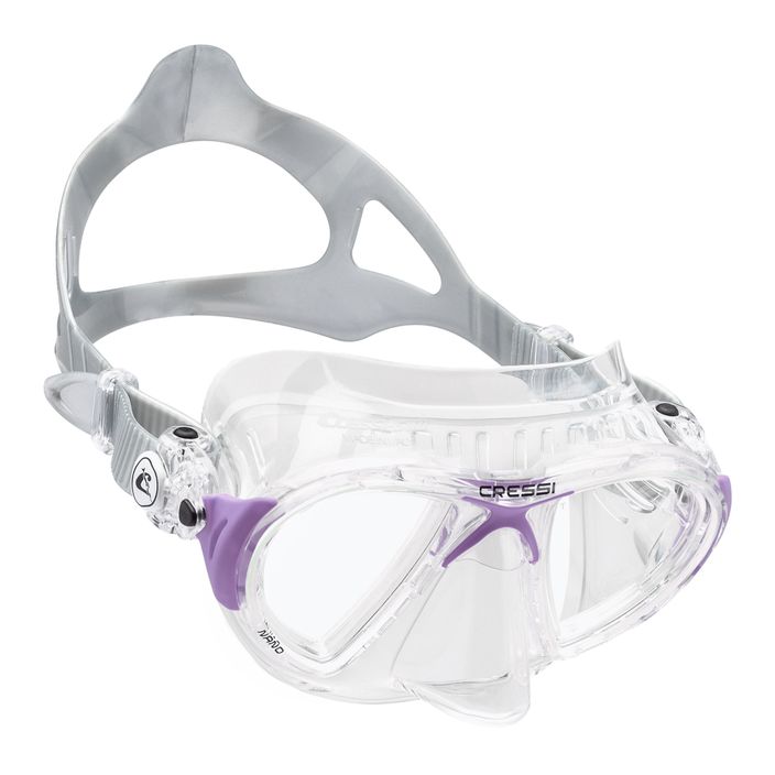 Maschera subacquea Cressi Nano crystal/lilac 2