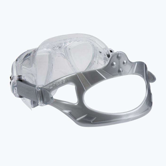 Maschera subacquea Cressi Nano crystal/white 4