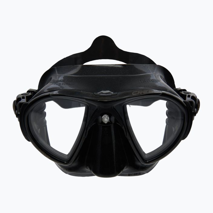 Maschera subacquea Cressi Nano nero/nero 2