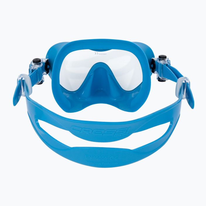 Maschera subacquea Cressi F1 Small blu 5
