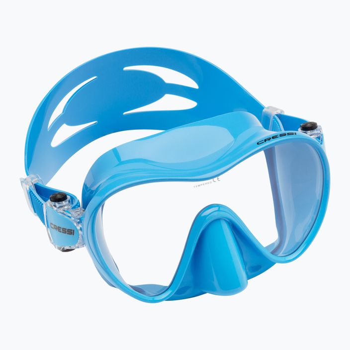 Maschera subacquea Cressi F1 Small blu 6