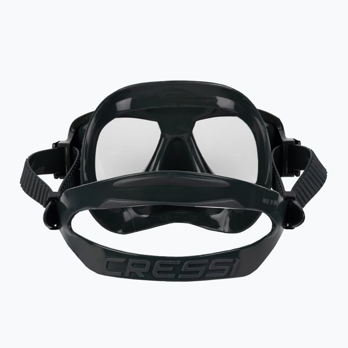 Maschera subacquea Cressi Perla verde/nera 5